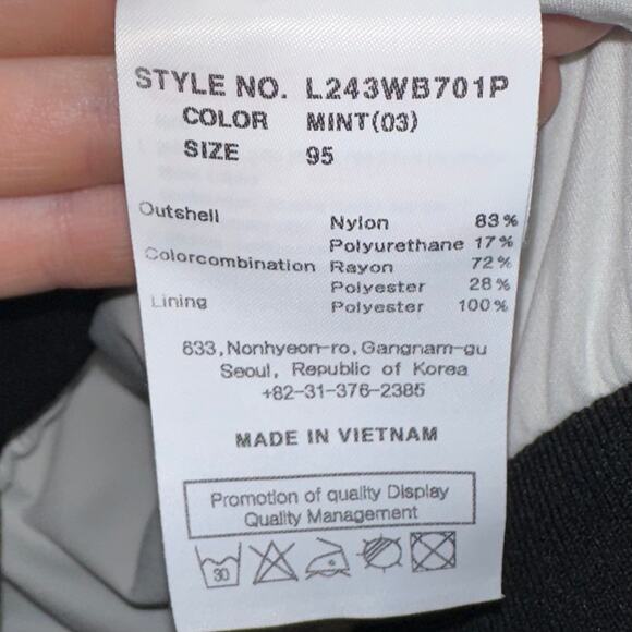 LPGA Mint Grey Sponsored Long Sleeve Golf Athletic Pullover Size Small - Picture 7 of 14